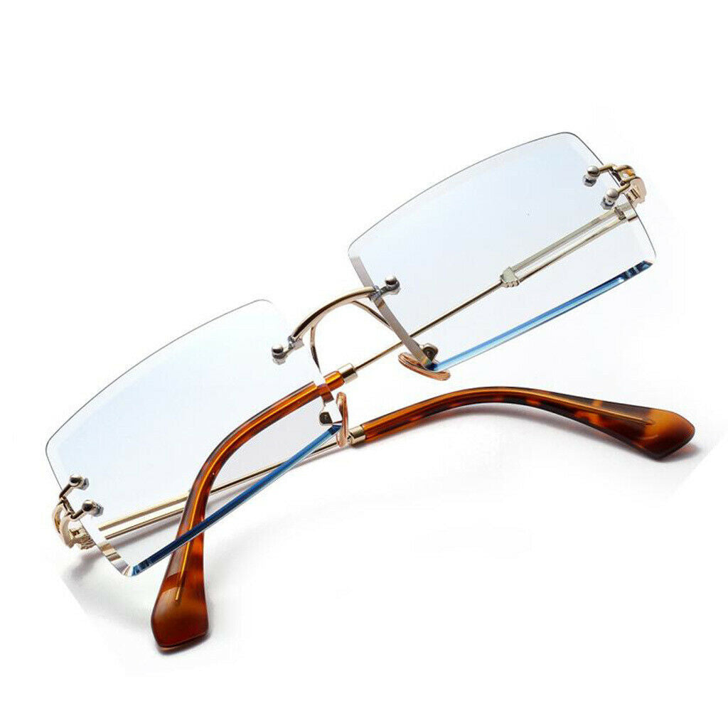 Fashion Women's Sunglasses Designer Tinted Lens Eyewear Anti UV Shades Blue