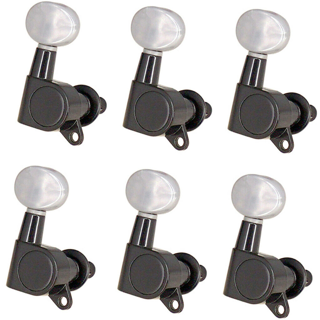 6 Pieces Tuning Pegs Tuners for Acoustic/Electric Guitar 6R