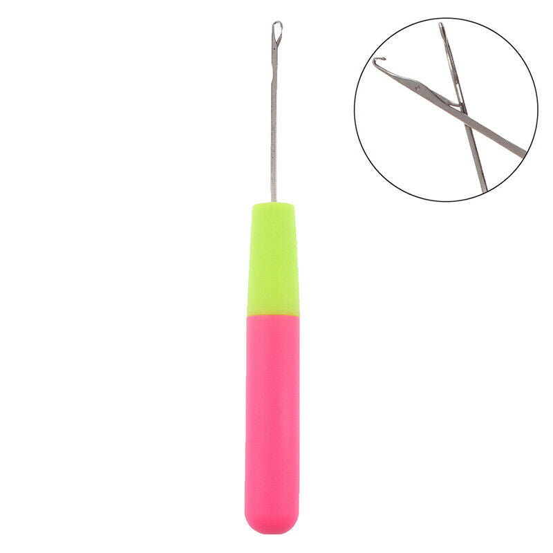 5pcs/Set Plastic Crochet Needle Weaving Hair Hooks Tool For Braid Cra.l8