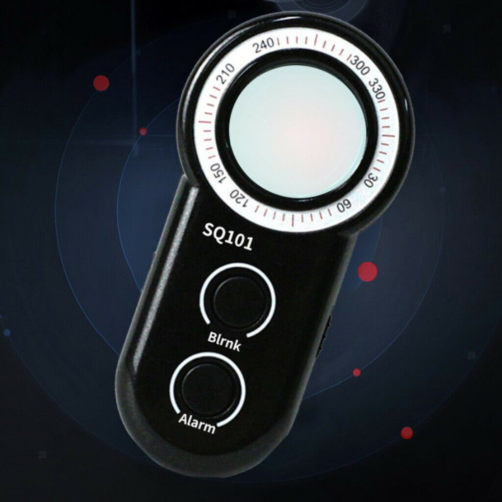 Camera Detector w/LED Lights Infrared Bug Detectors for Travel Hotels