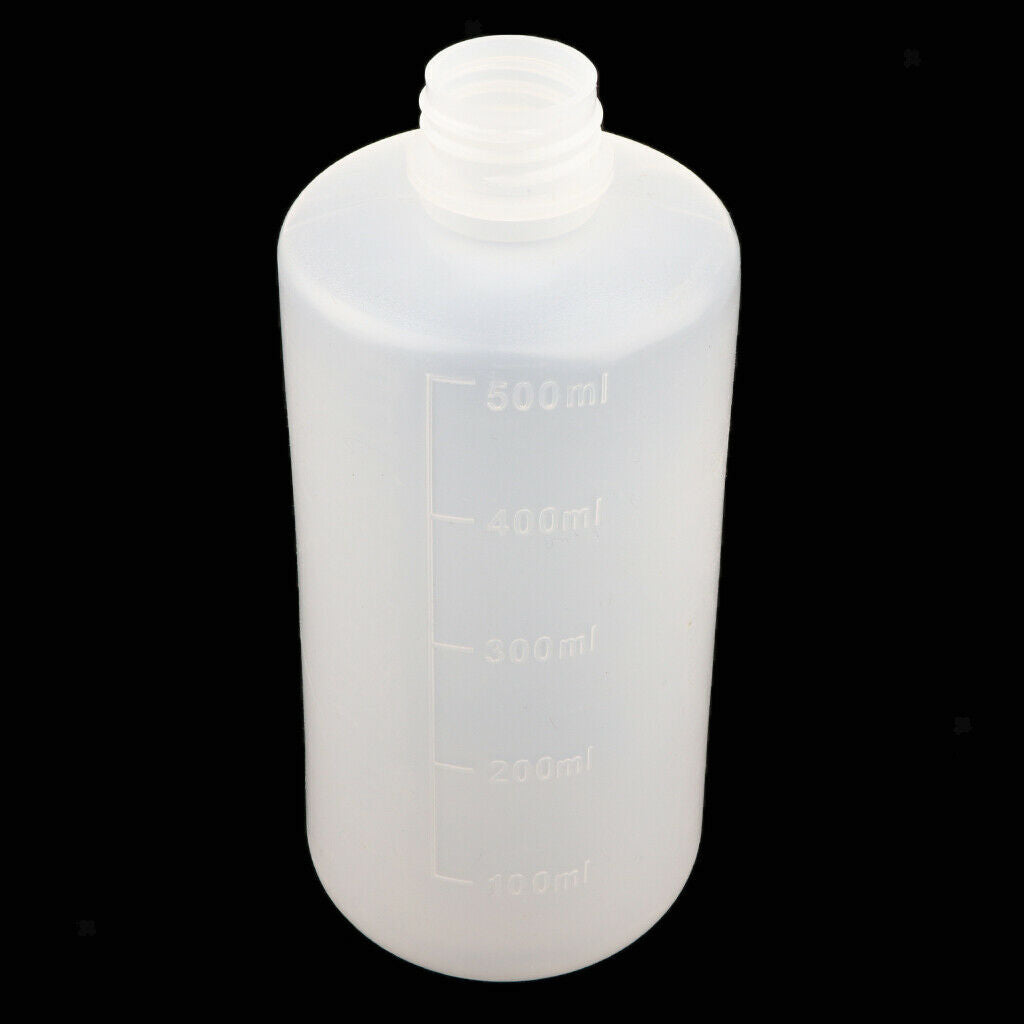 2pcs Safety Wash Bottle Squeeze Bottle with Narrow Mouth 500mL