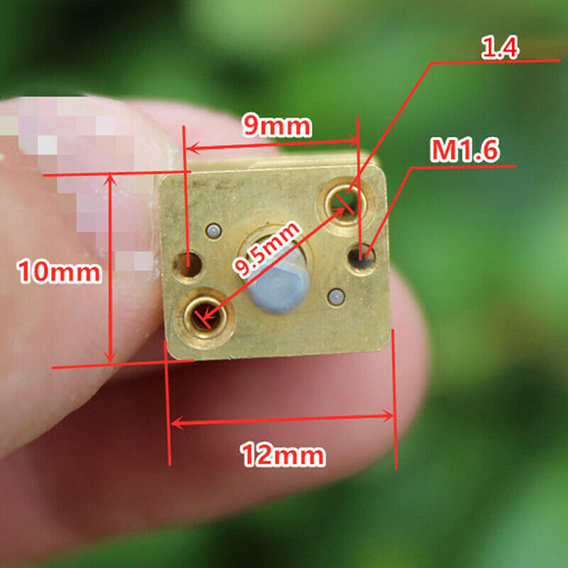5pcs All metal gear reducer N20 reduction gearbox Reduction DIY N20 Geare.l8