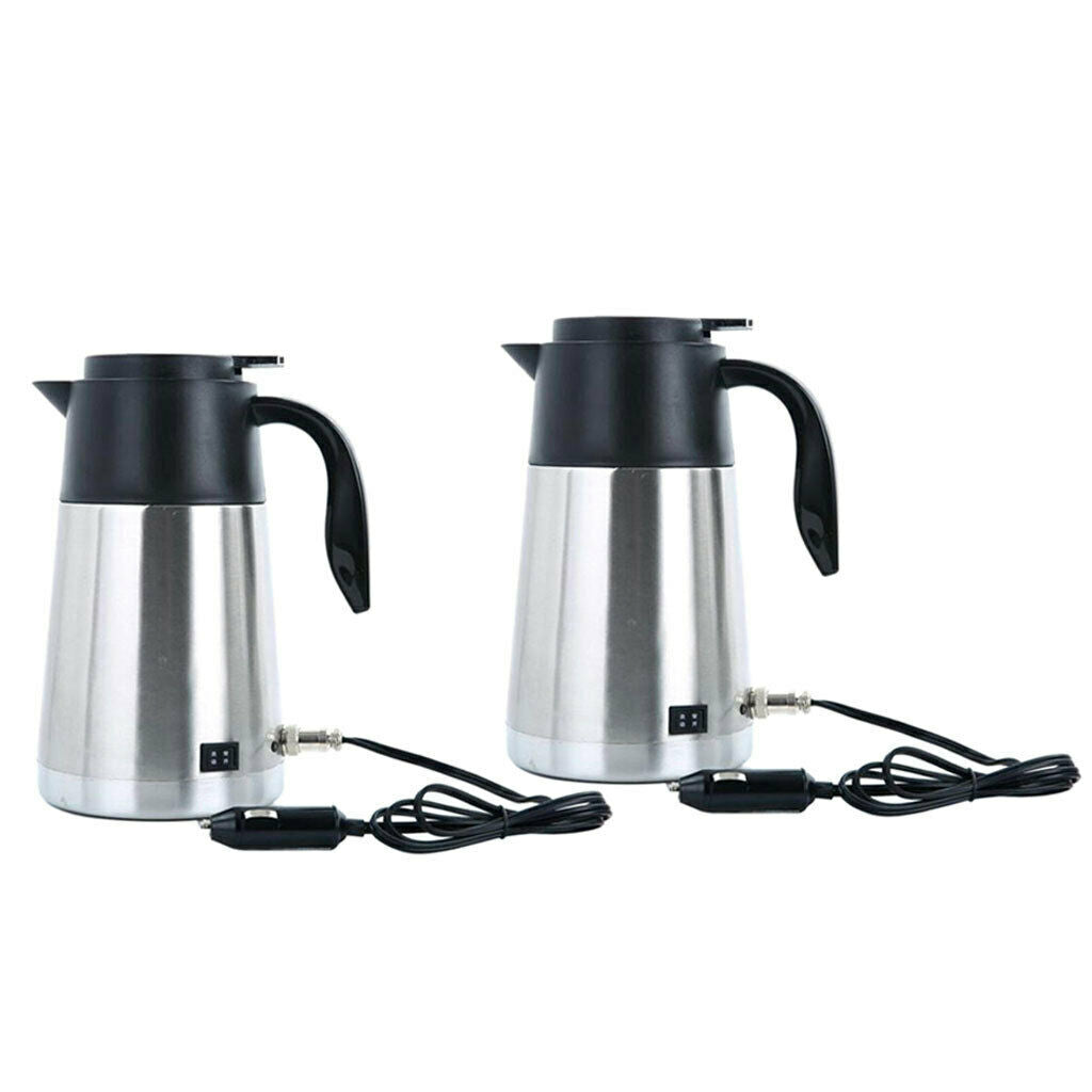 Portable Car Electric Kettle Outdoor Travel Kettle for Boiling Water Tea 12V