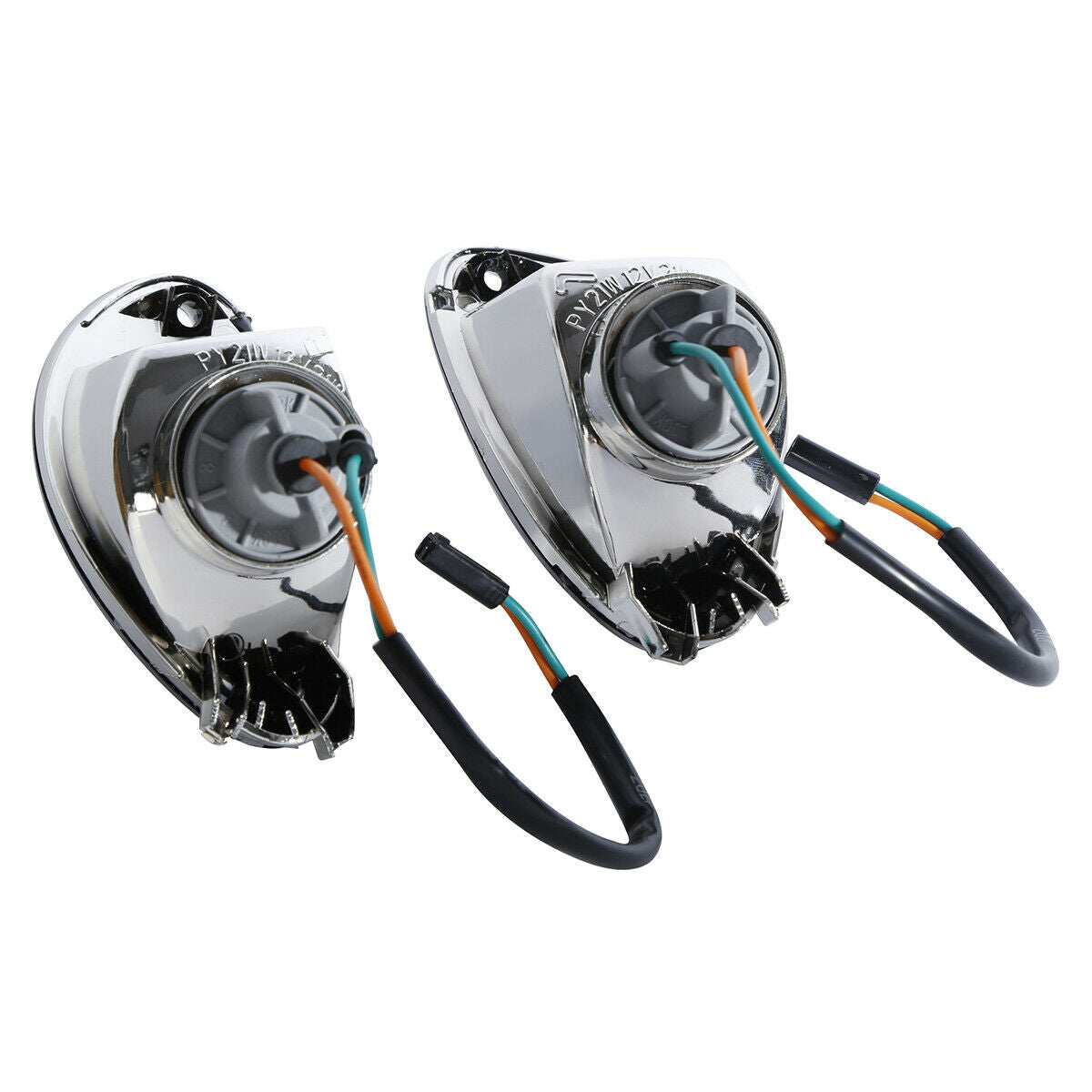 Smoke Lens Turn Signal Indicatiors Light Fit For Suzuki Hayabusa GSXR1300 08-16