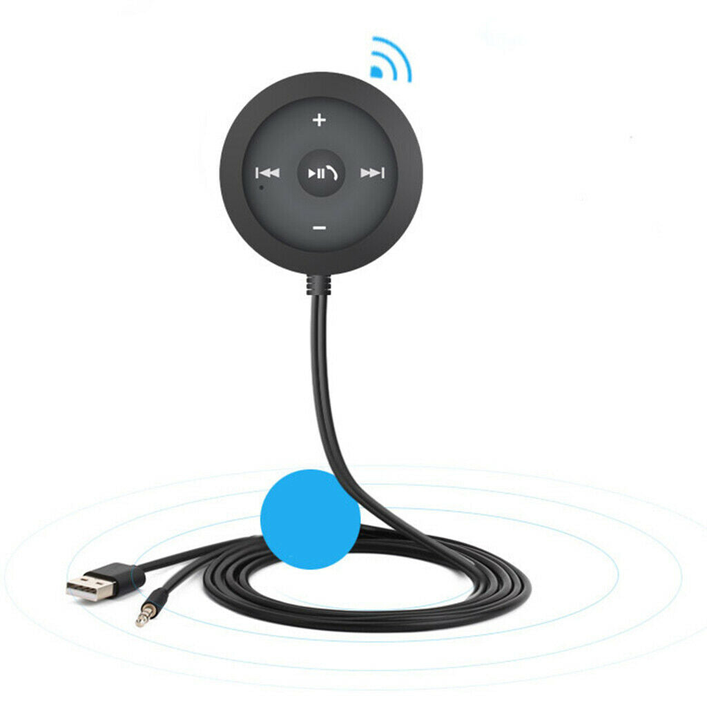 Universal Car Bluetooth AUX Audio Adapter THD Less Than 0.05ï¼… for Cellphone