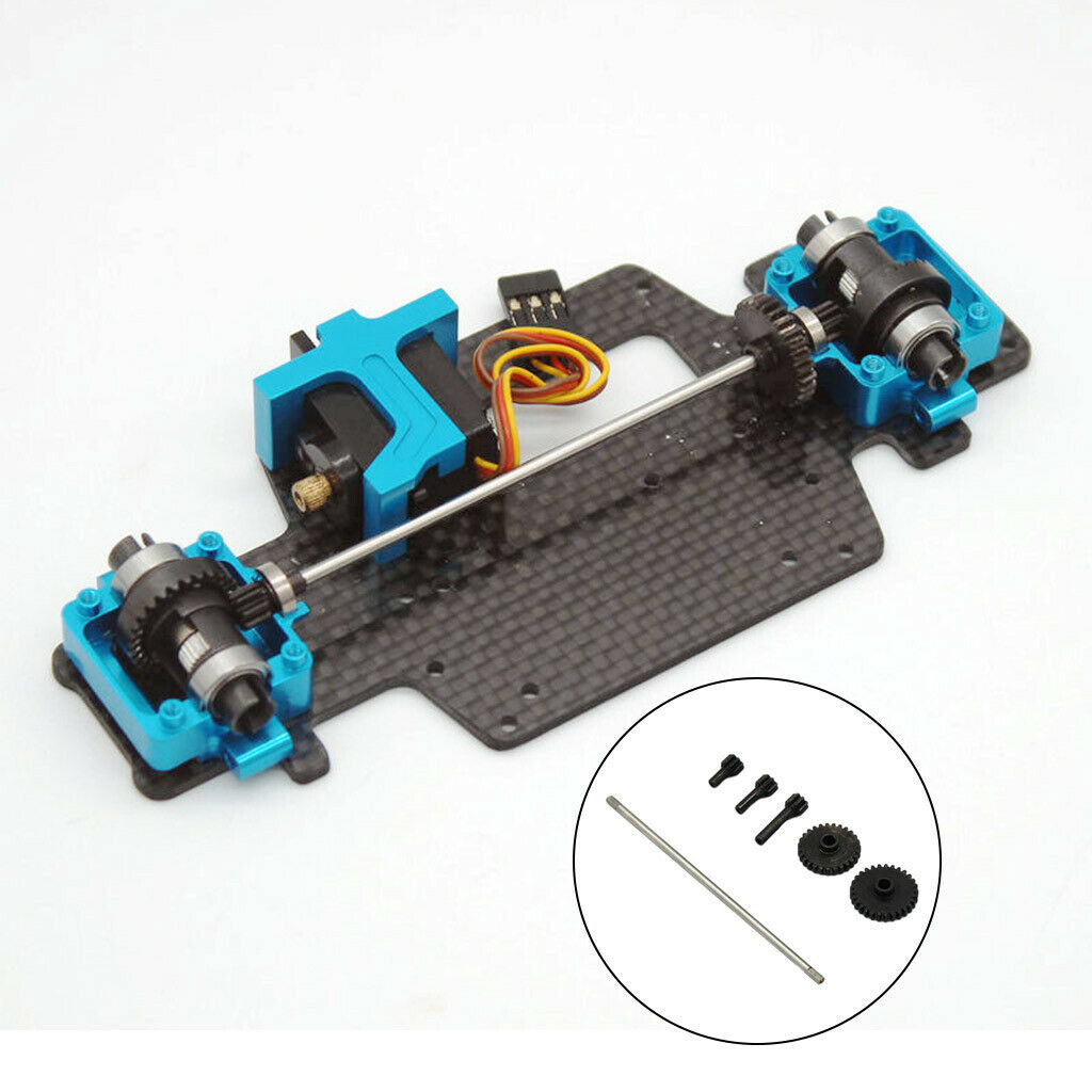 1/28 Reduction Gear w/ Front Rear Drive Gear for Wltoys K989 P939 DIY Parts