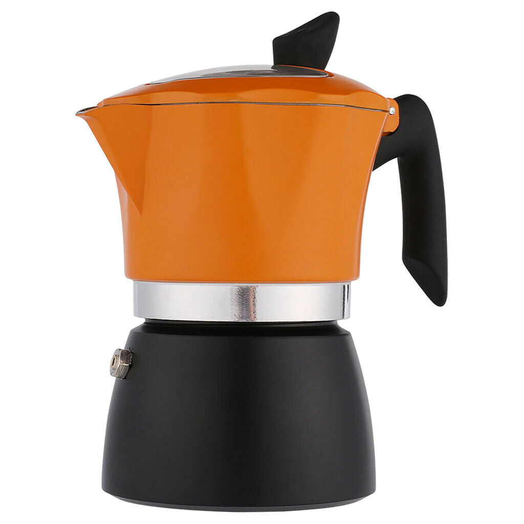 Aluminum Stovetop Moka Coffee Maker Make Delicious Coffee Moka Pot Cafe Tool -