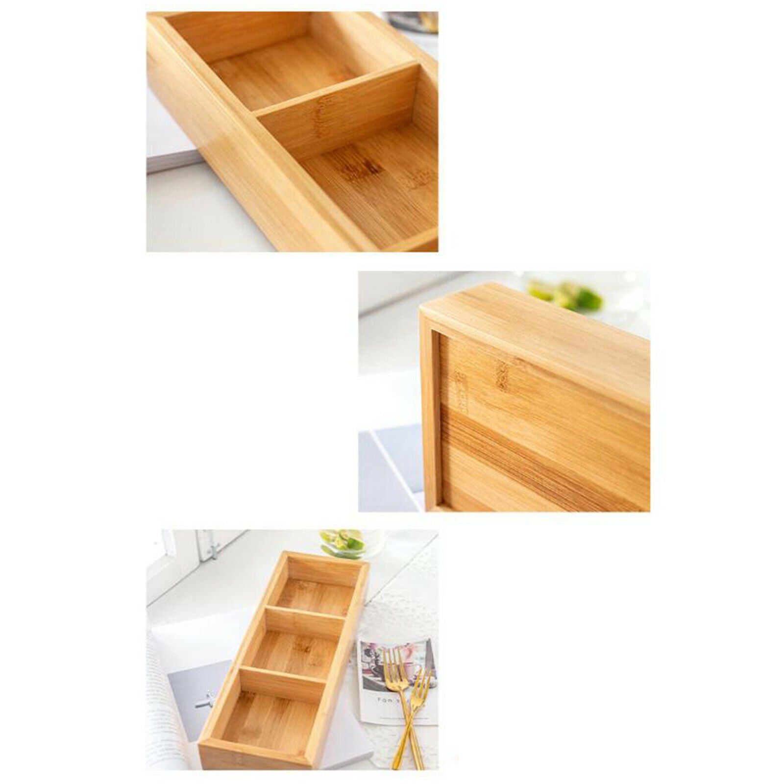 Tea Plates Saucer Dish Square Platter Wooden Nuts Fruit Snack Serving Tray