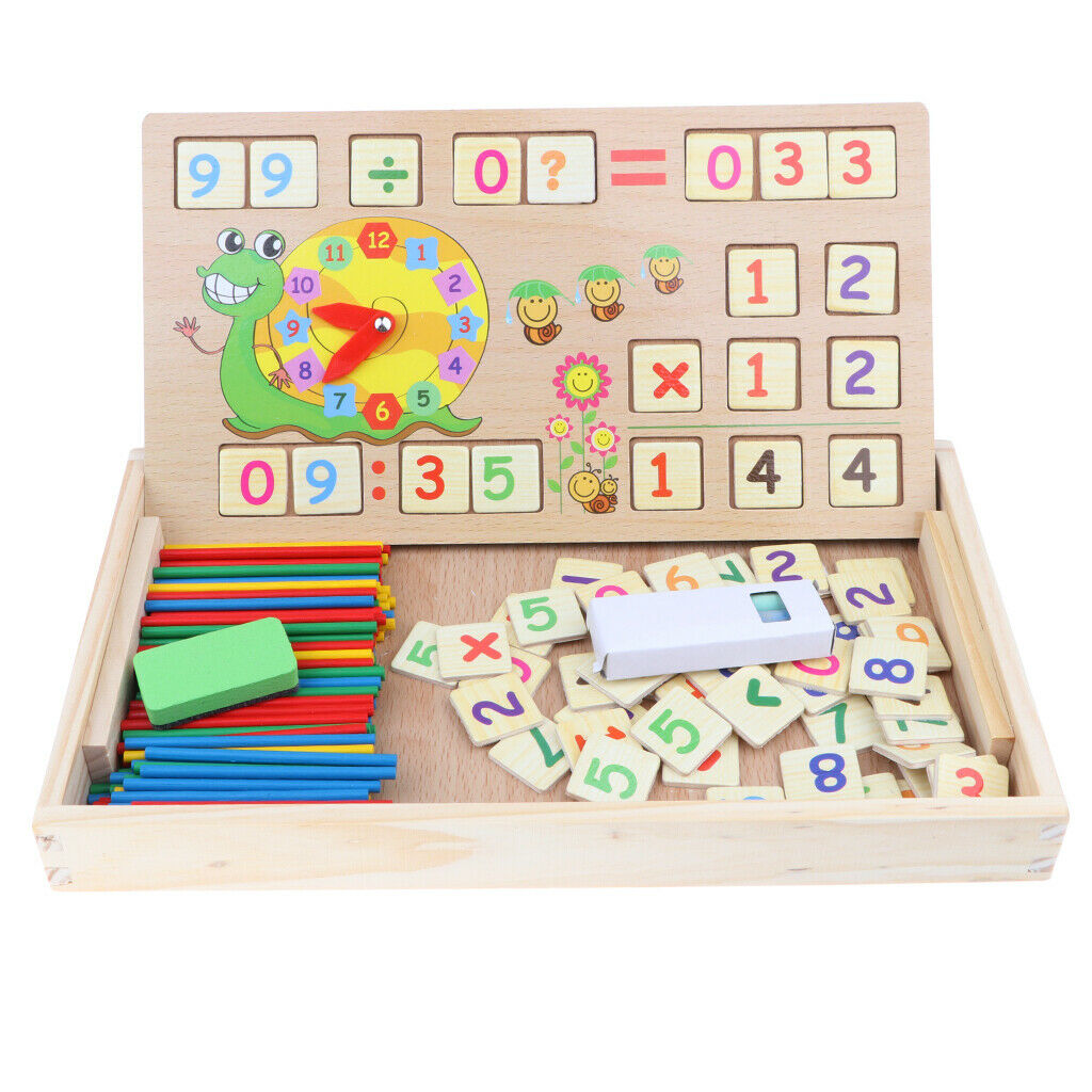 Montessori Educational Toys Math Number Counting Sticks Preschool Toys