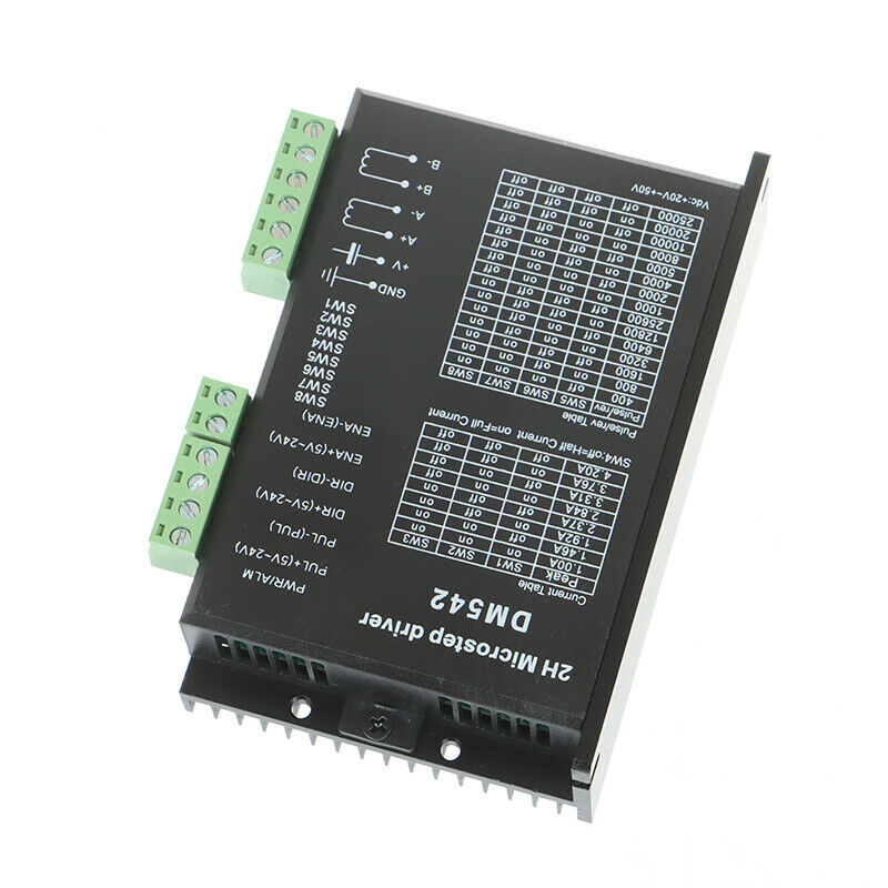 DM542 Stepper Motor Controller 2-phase Digital Stepper Motor Drive TdJ NrEIG KX