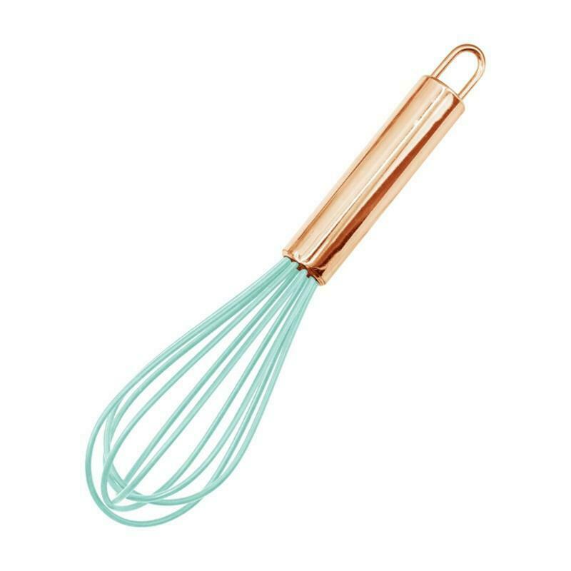 4x Kitchen Silicone Whisk Wire Egg Beater for Blending Whisking Beating Stirring