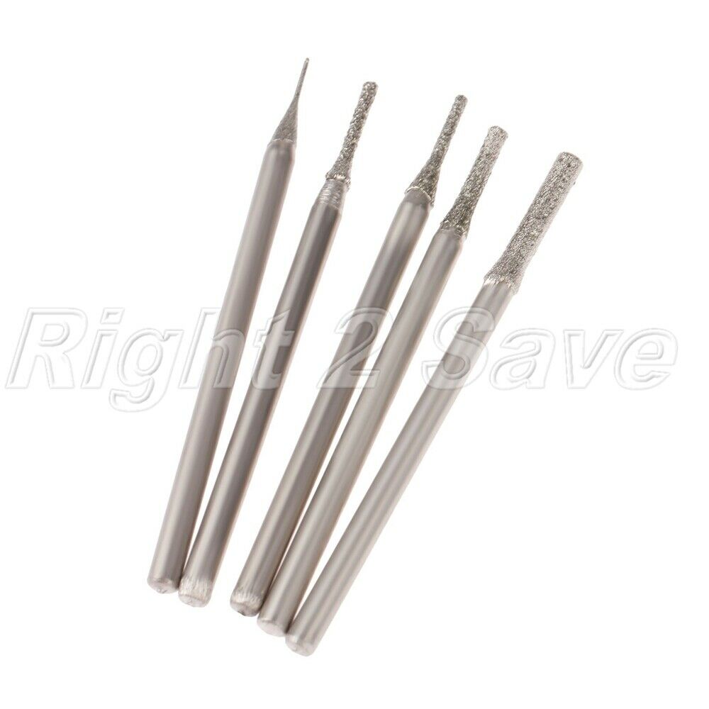 2.35mm Shank Carborundum Grinding head Abrasive Punching Jade Crystal Ceramic