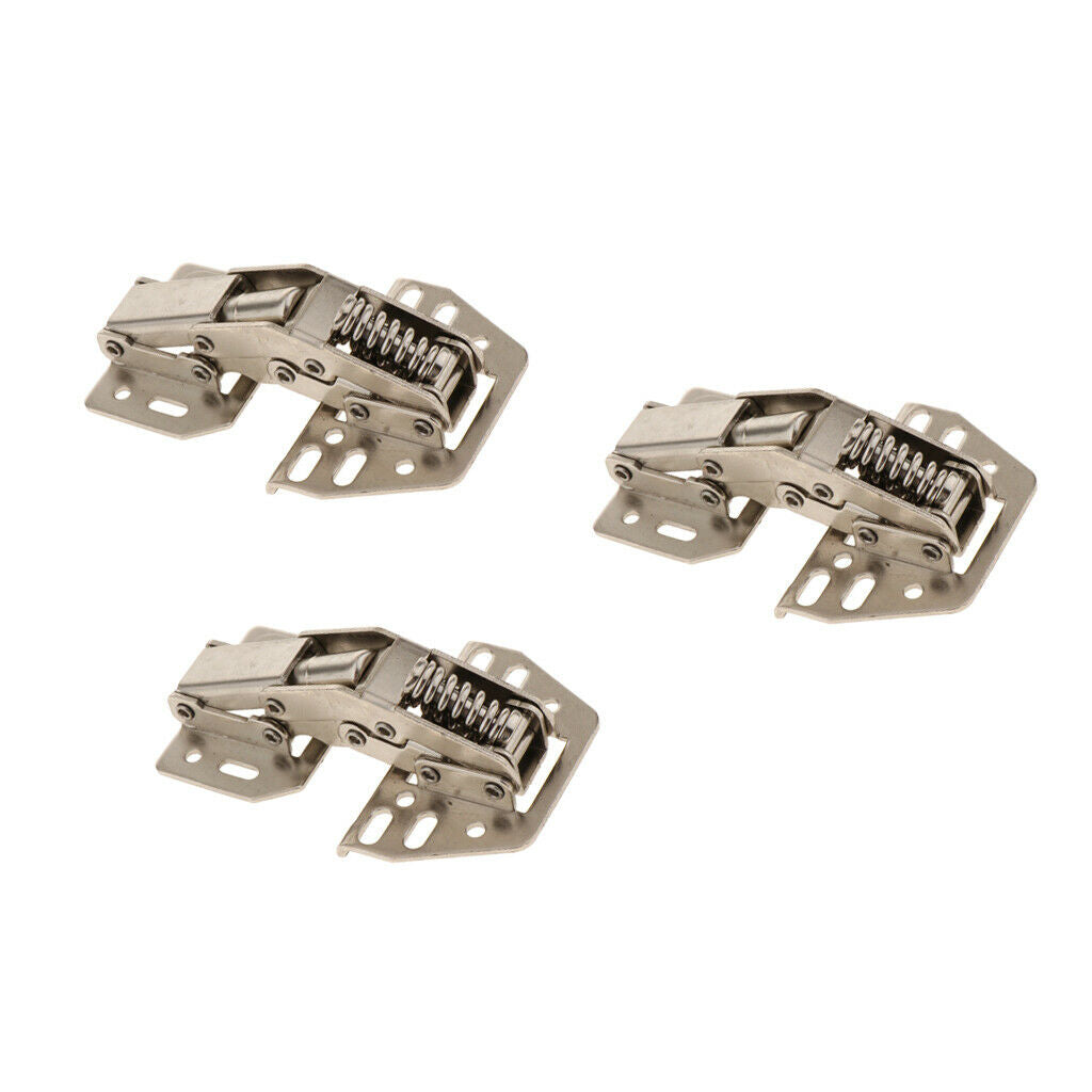 3x Stainless Steel RV Motorhome Marine Flush Gate Cabinet Door Hinge
