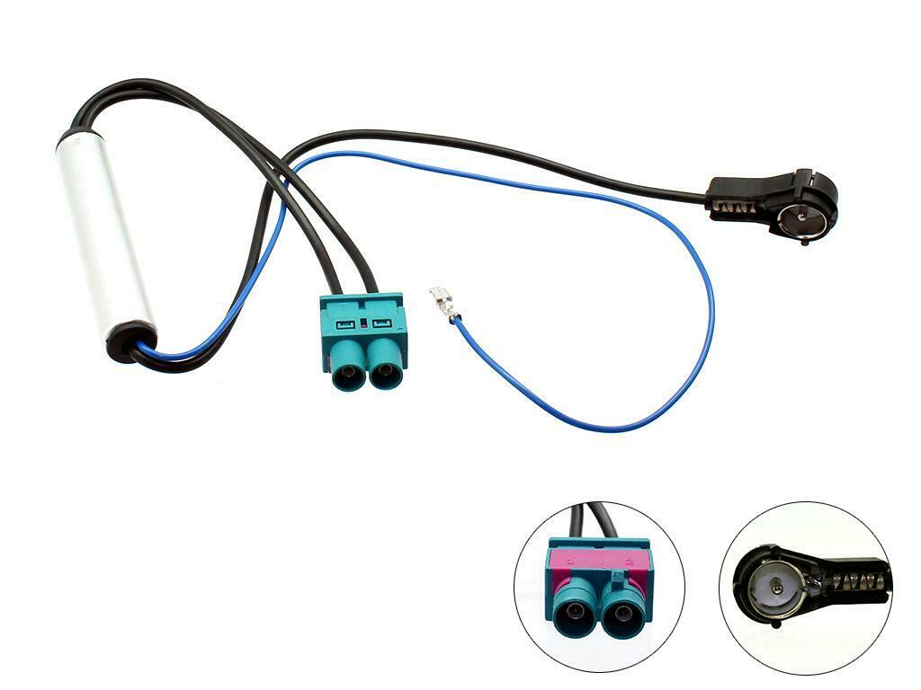 CT27AA86 CD RADIO ANTENNA AERIAL ADAPTER LEAD FITS SKODA FABIA OCTAVIA SUPERB