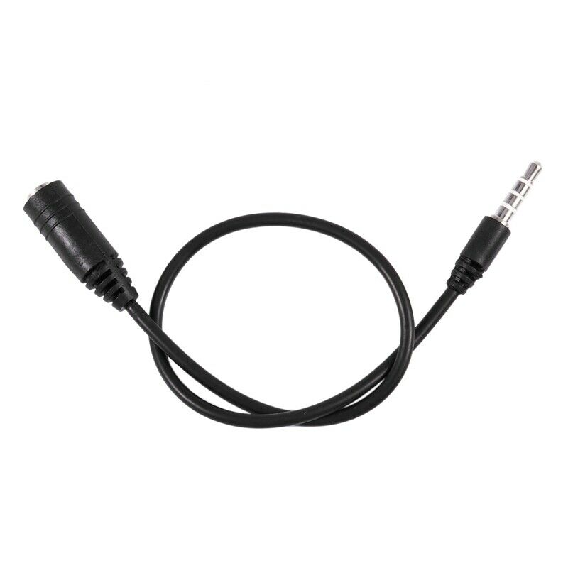 2.5 mm Female to 3.5 mm Male 3 s Jack Stereo Adapter On/Off Enabled F8V8V8