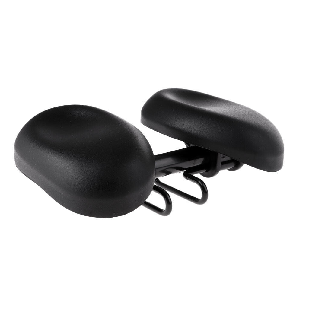Universal Bike Saddle No Pressure Bike Seat Split Dual-pad Cushion Bike Part