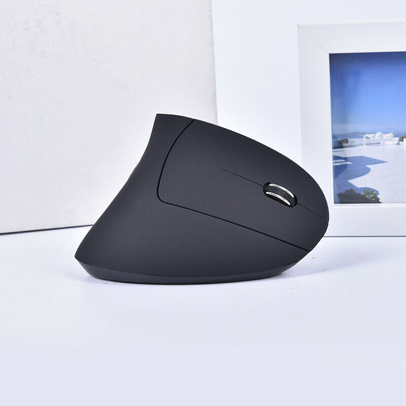New Wireless Vertical Gaming Mouse Optical Ergonomic Mice 1600DPI Gamer MousBDA