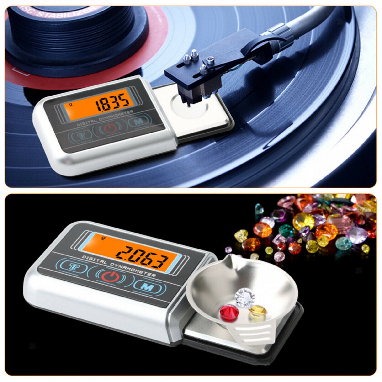 Digital Turntable Stylus Tracking Force Scale Gauge Tester Jewellery Scale