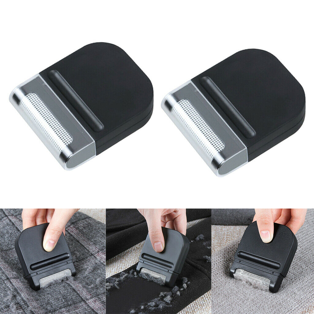 2Pieces Mini Manual Lint Remover Hair Shaver Sweater Comb Clothing Epilator
