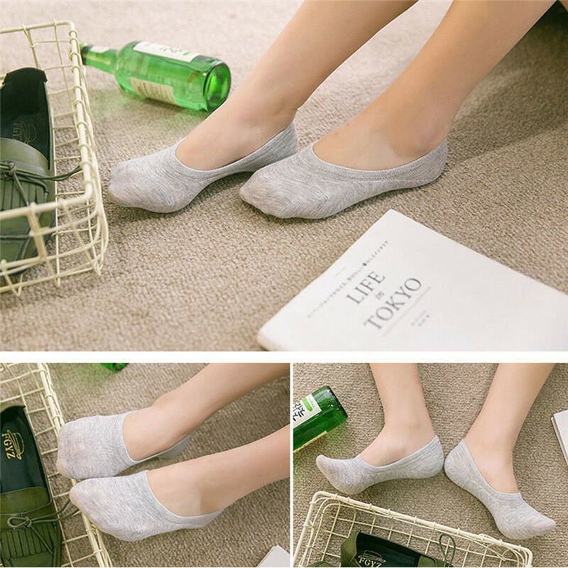 5 pairs Women Soft Candy Color Cotton Short Fashion Ankle Socks Random Color NDD