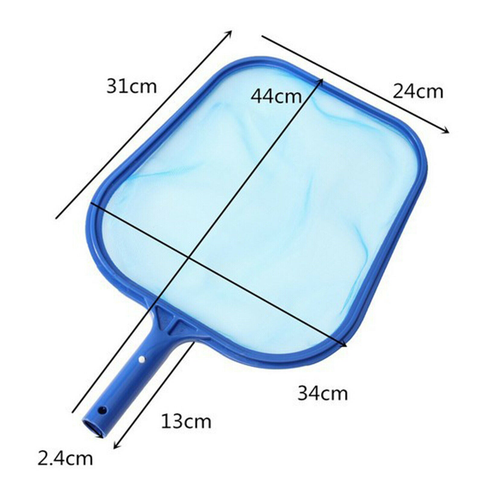 162cm Pool Leaf Skimmer Net Cleaning with 5 Pole for Hot Top Removing Debris