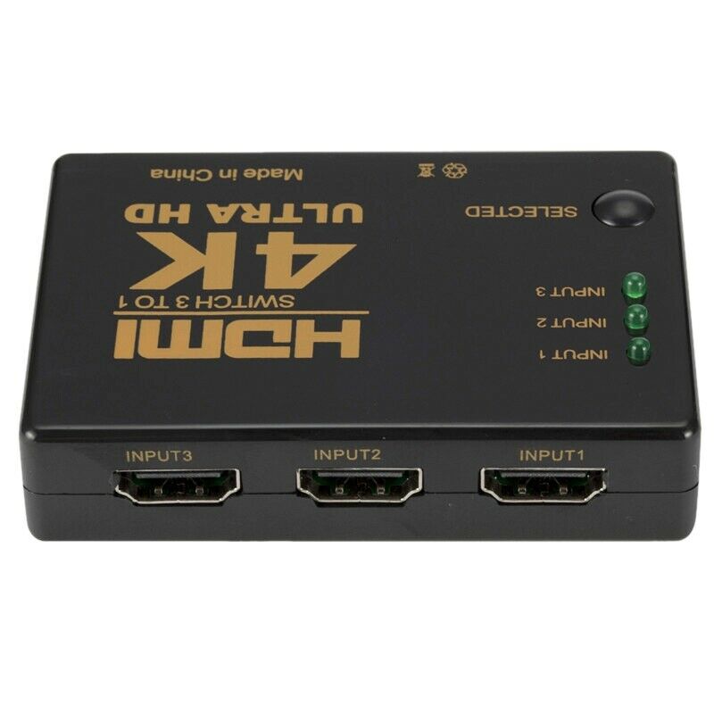 4Kx2K MI Switcher Three in One Out  Video Switcher Converter MI 3 in 1 Out SwiV6
