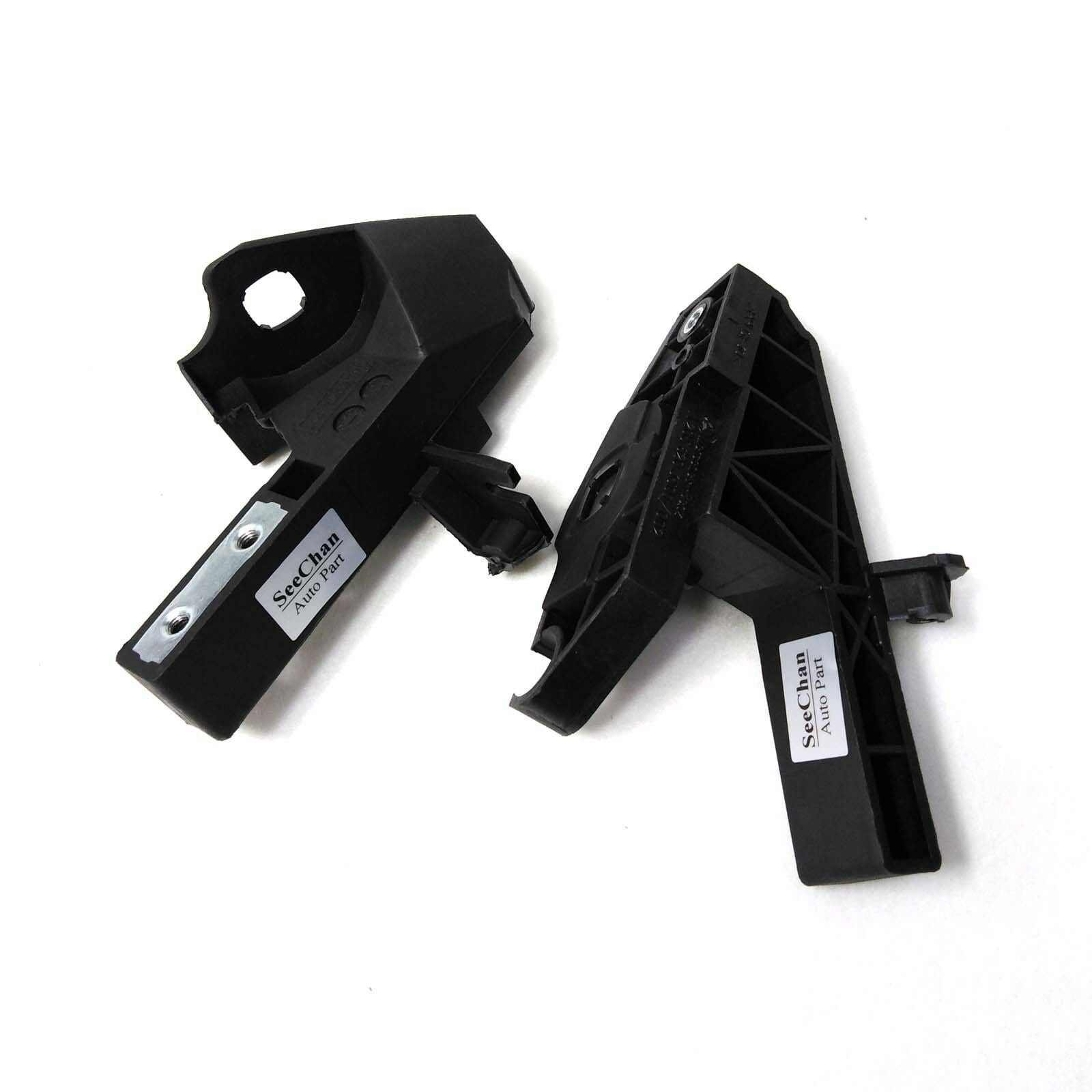 For 2015-17 Mercedes C300 C43 AMG Pair Radiator Core Support Impact Bar Bracket