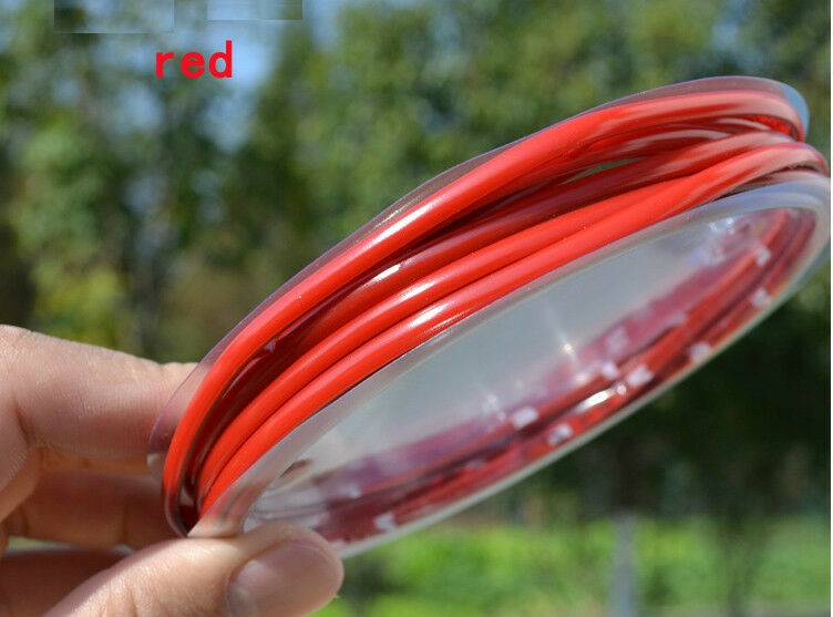 BLUE 5M FLEXIBLE TRIM FOR CAR INTERIOR EXTERIOR MOULDING STRIP DECORATIVE LINE