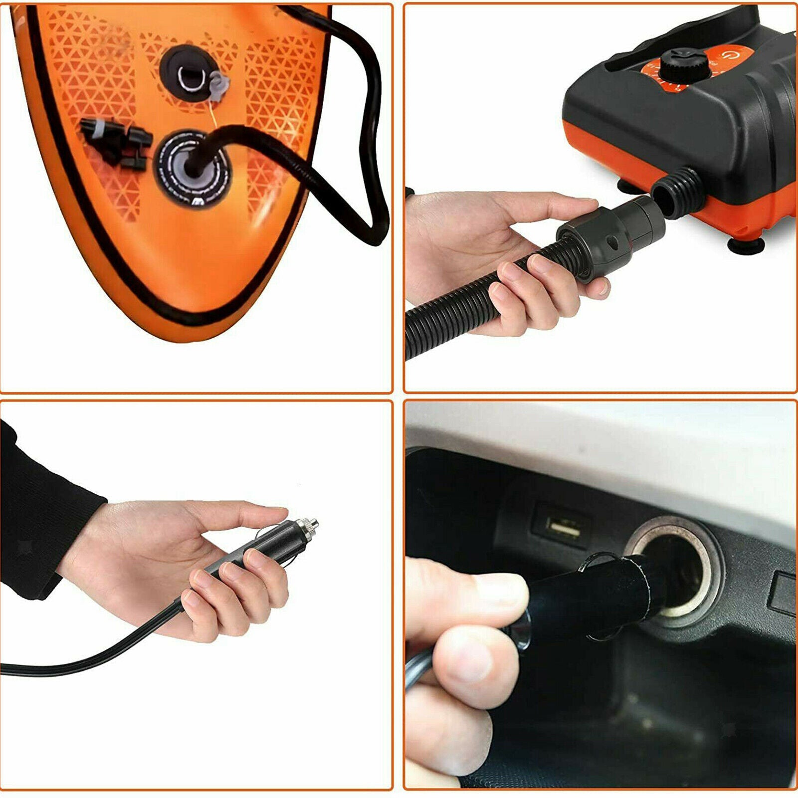 Electric Air Pump Stand Up Paddle Board   Inflation 16PSI Inflatables Boat