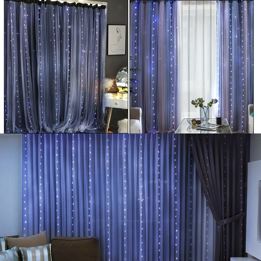 USB Curtain Lights Waterproof Curtain Light USB Powered Window Lights