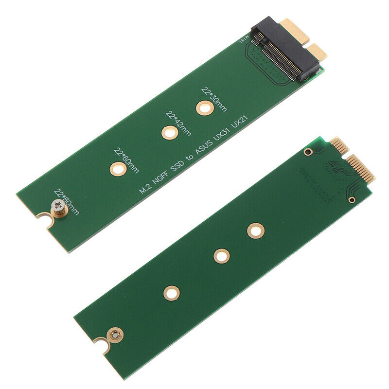 1Pc M.2 NGFF SSD to 18 Pin Extension Adapter Card for UX31 UX21 UX21E UX3.l8