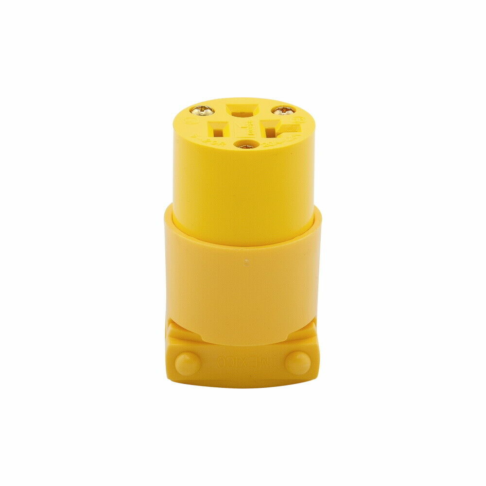 1pcs-COOPER 4228 20A 125V Commercial Grade Thermoplastic Vinyl Connector