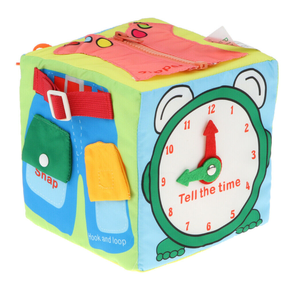 Zip, Snap, Button, Buckle, Lace,Tie Activity   Toddler Early Learning Basic