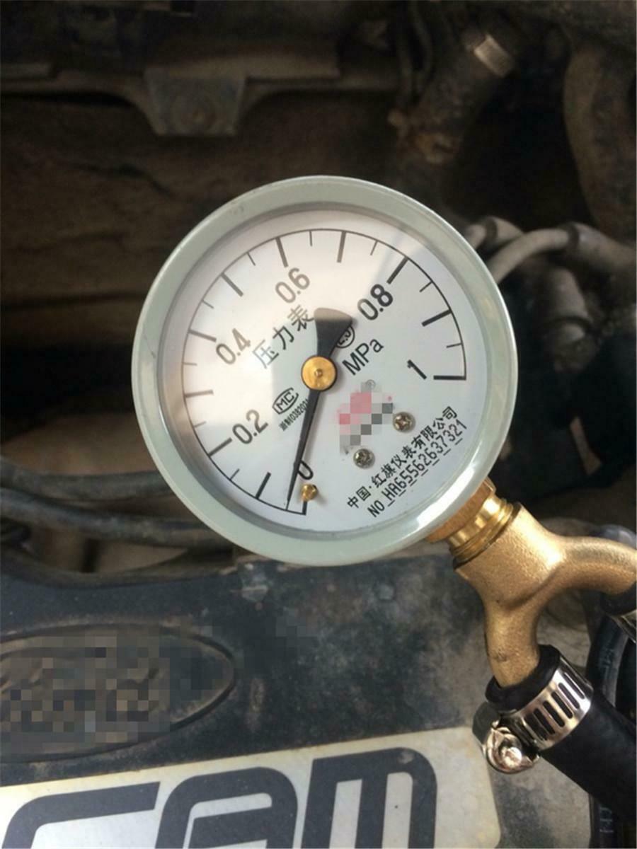 Car Fuel Pressure Tester Gauge Universal Automotive Gasoline Test Tool Durable