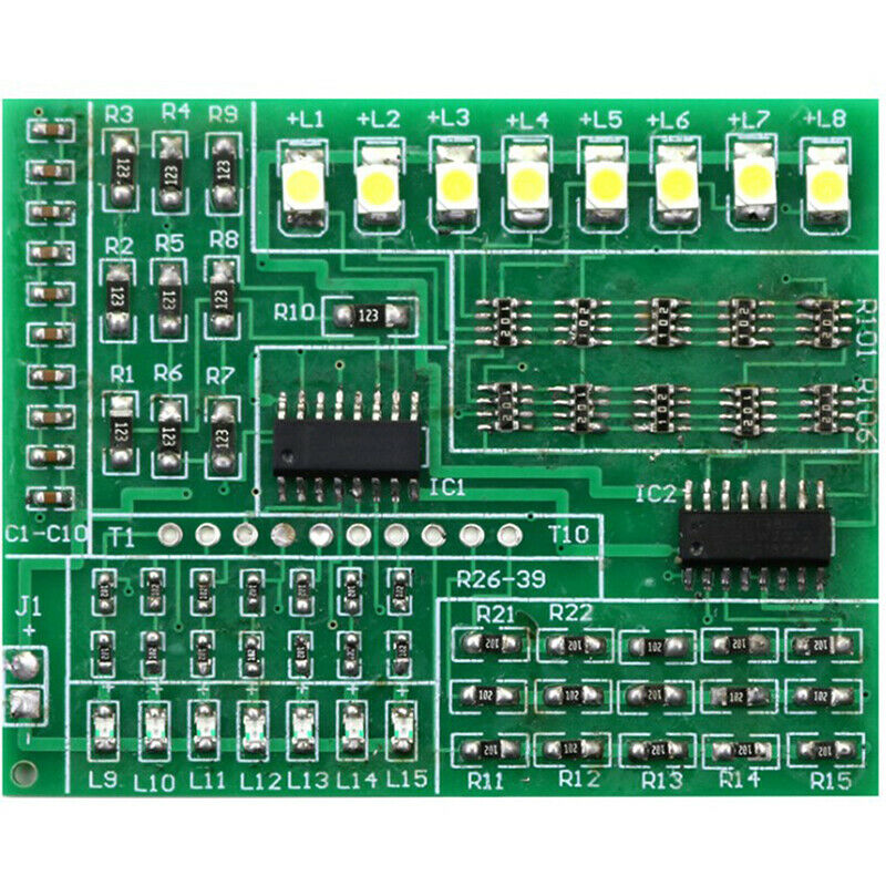 Electronic DIY Kit RGB LED Flashing Controller SMD Component Welding Pract WF