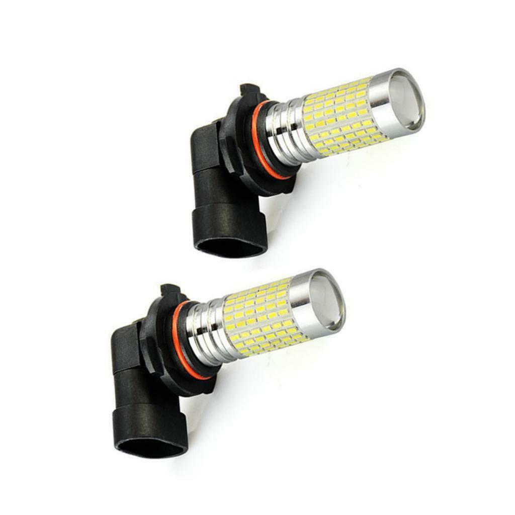 2 Pieces H10 LED Fog Light Bulbs w/ Projector 1200 Lumens 6000K Xenon White