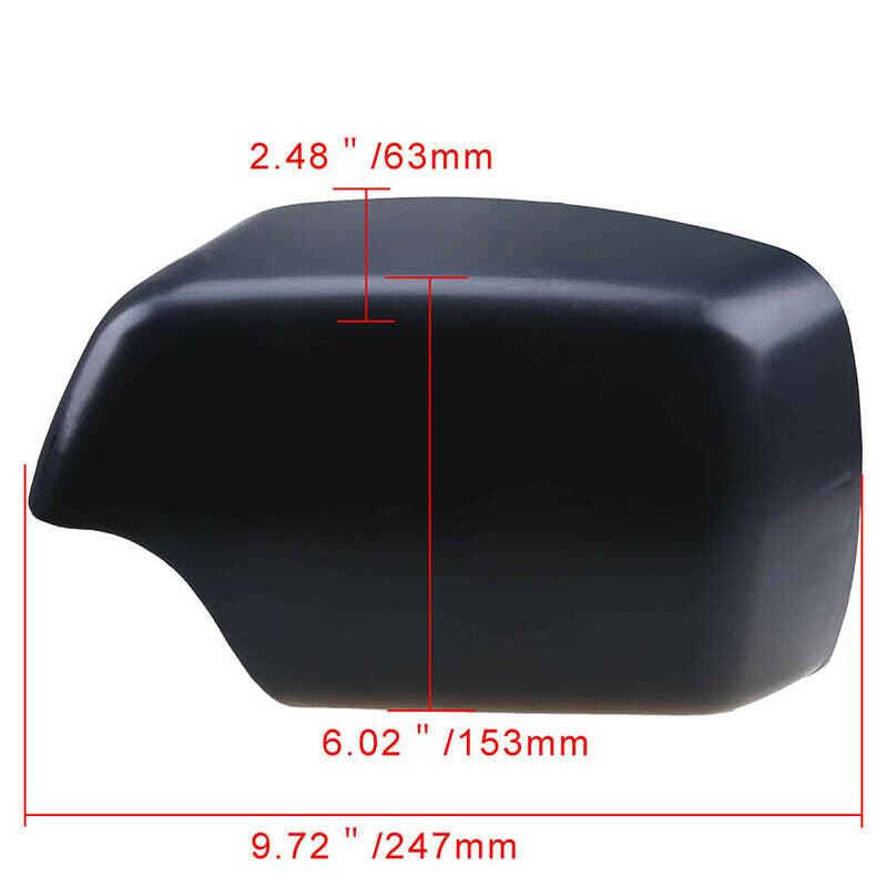 Left Mirror Cover Cap w/Ring for BMW X5 E53 3.0d/3.0i/4.4i/4.6is/4.8is 1999-2006