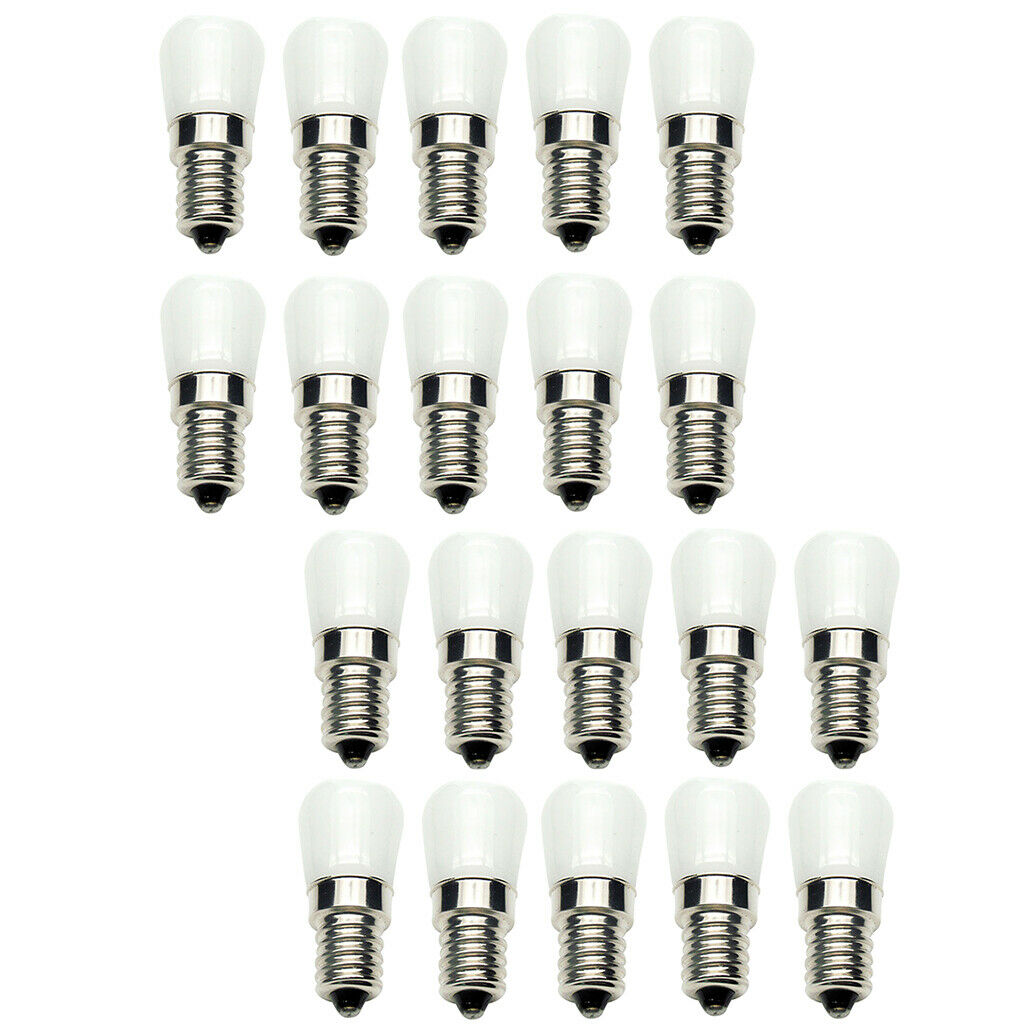 20x Warm Light LED Bulb, Reflector, E14 Replacement Bulb