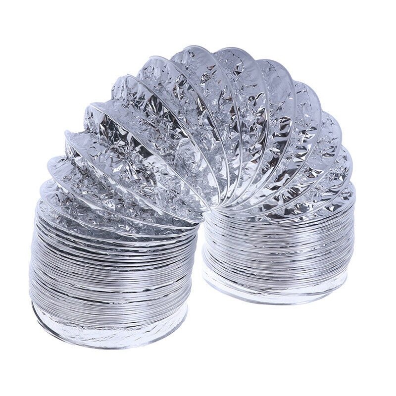 4inch Aluminum Ventilator Pipe Air Ventilation Hose Flexible Exhaust Duct.l8
