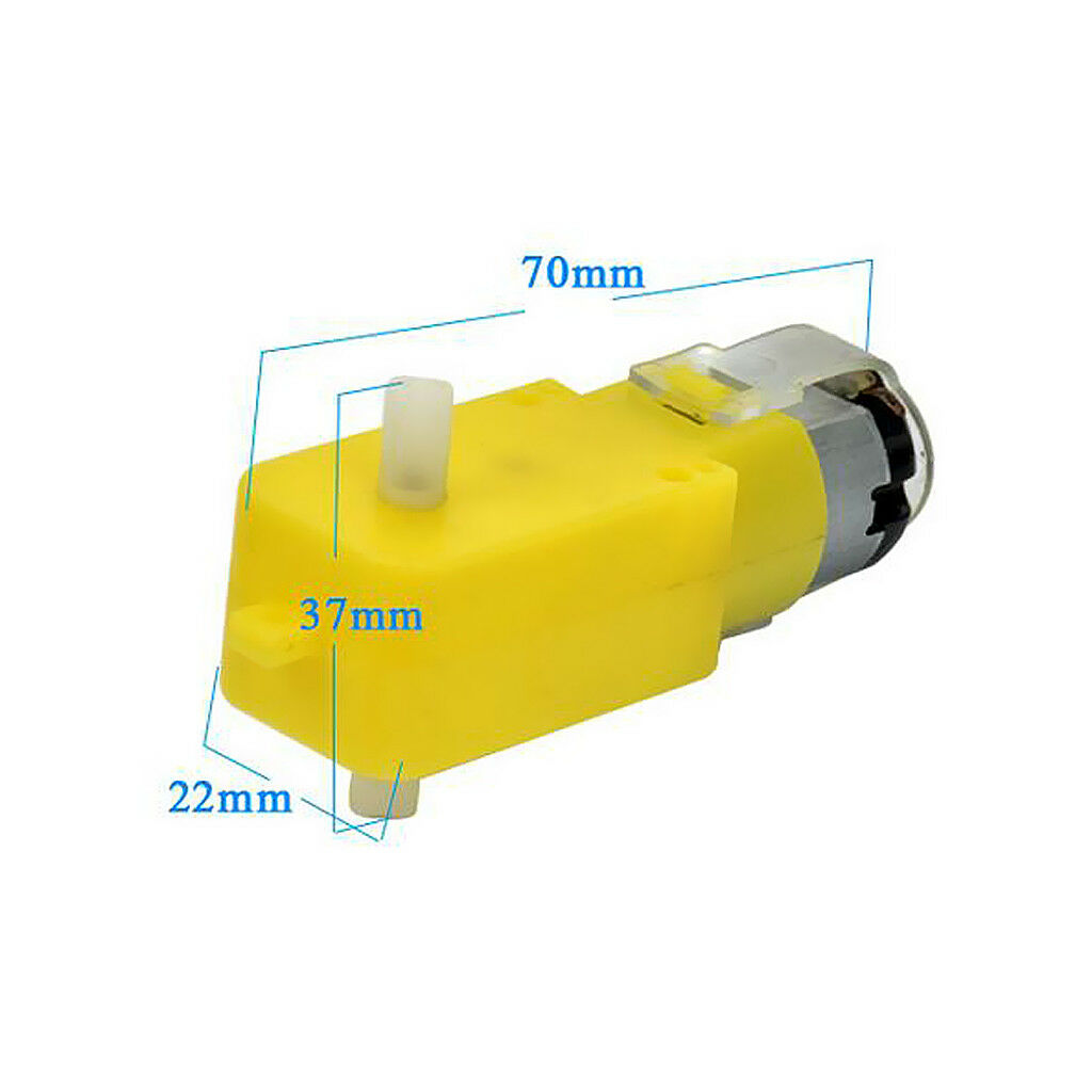 10Pcs/Set Intelligent Car TT Motor Launch Smart Car Geared Motor for