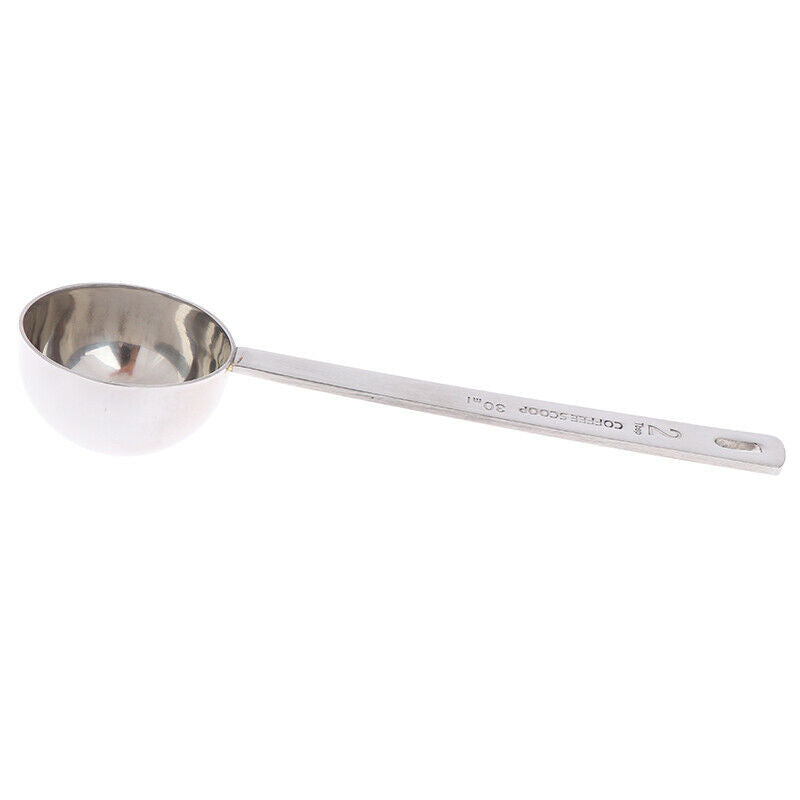 30ML Metal Measuring Spoon Coffee Scoop Thicken long handle Tablespo.l8