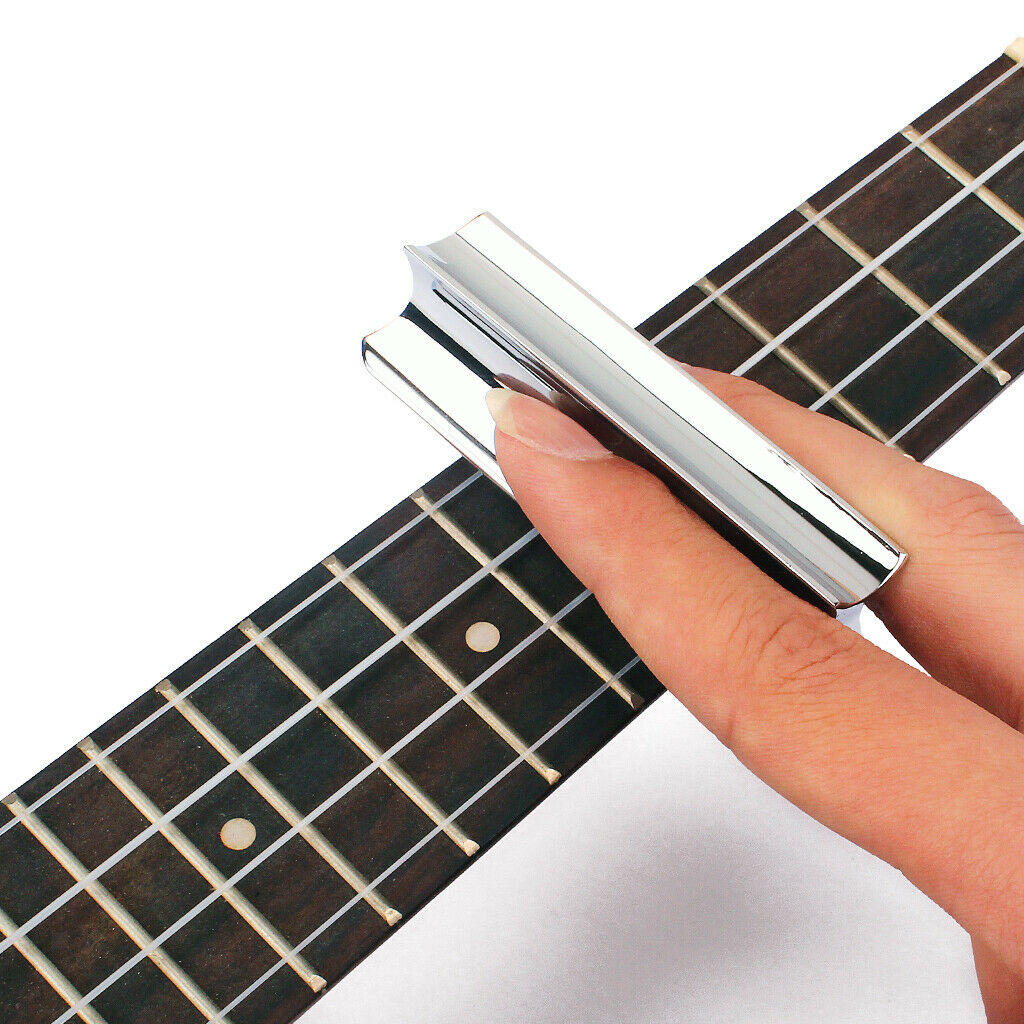 1x Stainless Steel Slide Bar Slider Chrome for Hawaii Guitar Parts