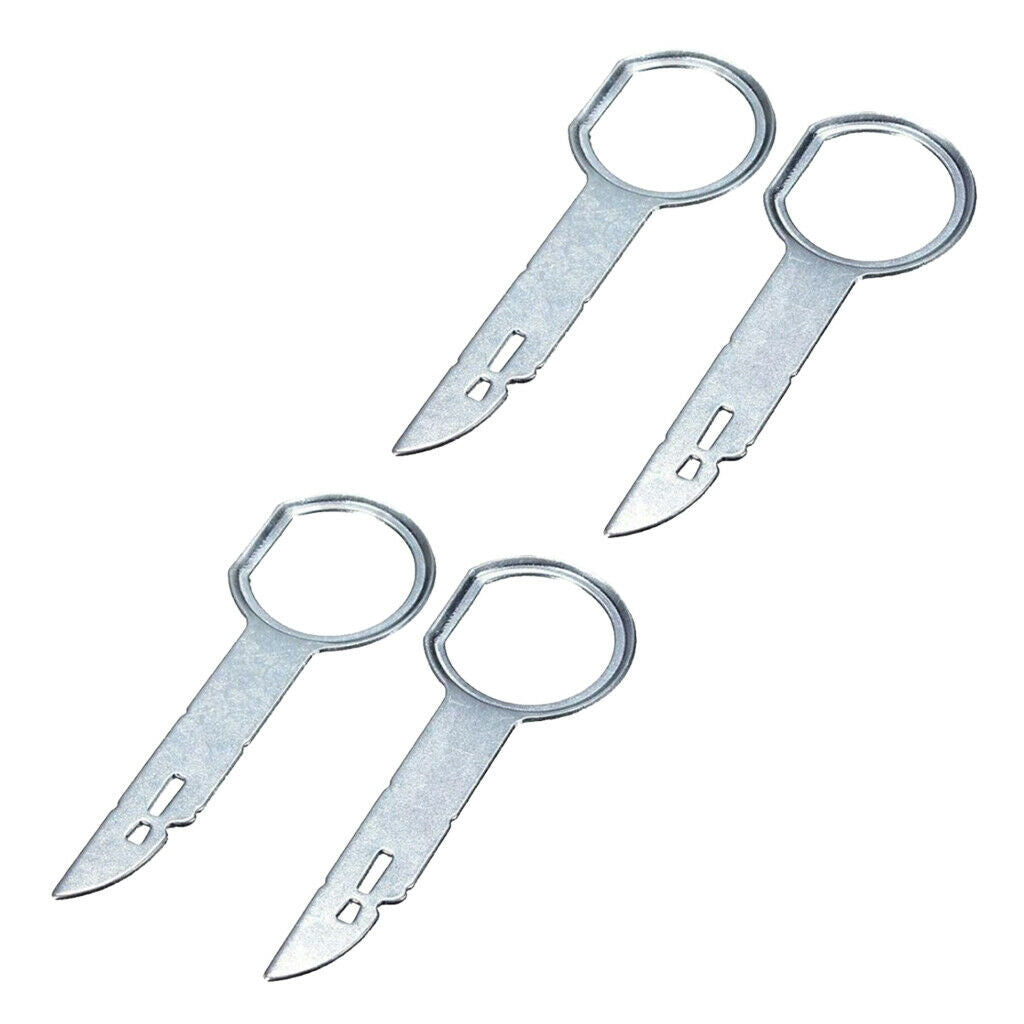 4 x Car Radio Stereo Release Removal Tools Tool Key For VW Audi Radio