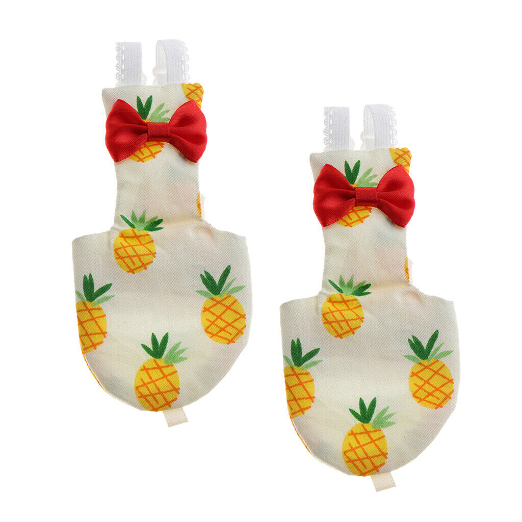 2 Pack Durable Parrot  Nappy Breathable Pet Cloth Diaper Pet Pee Pad