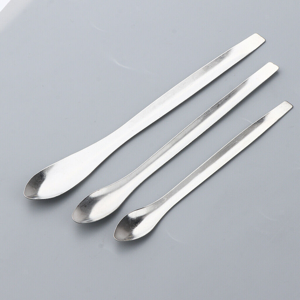 3pcs/Lot Stainless Steel Little Lipstick Spoons for Lip Stick Balm Gloss DIY