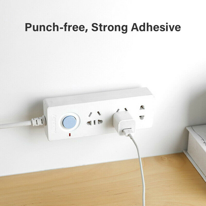 Multifunctional Rotatable Power Strip Holder Punch-free hook Adhesive Wall Ho KX