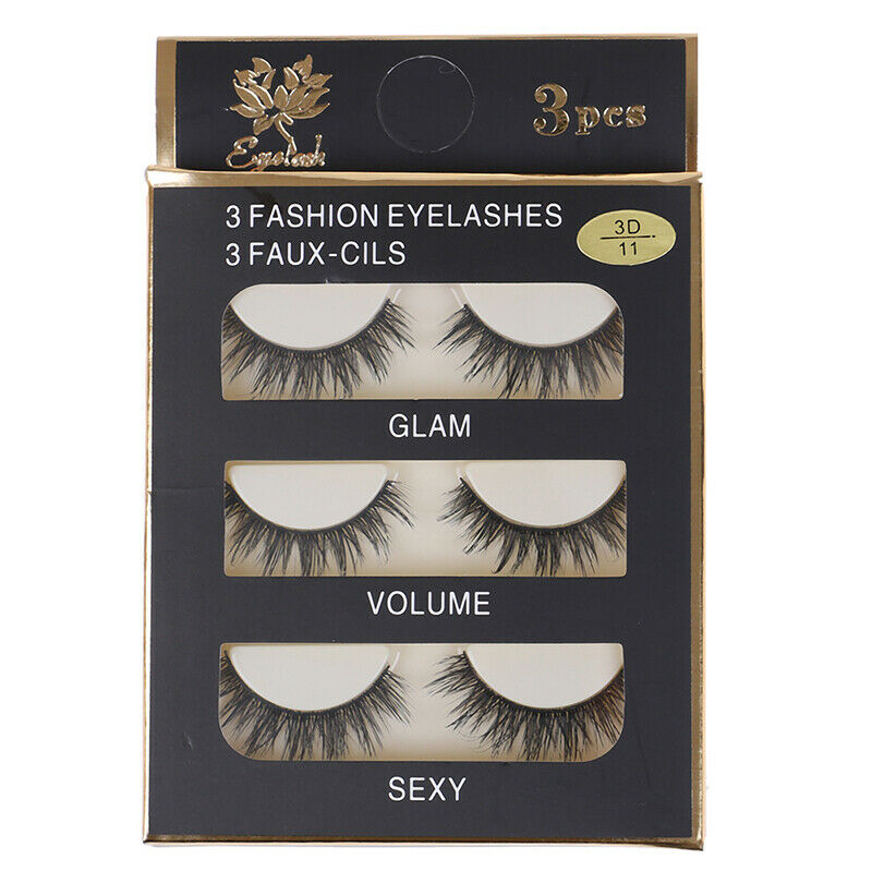 Eyelashes Natrual Long Lashes 100% Cruelty Free Mink False Lashes Reasub.l8