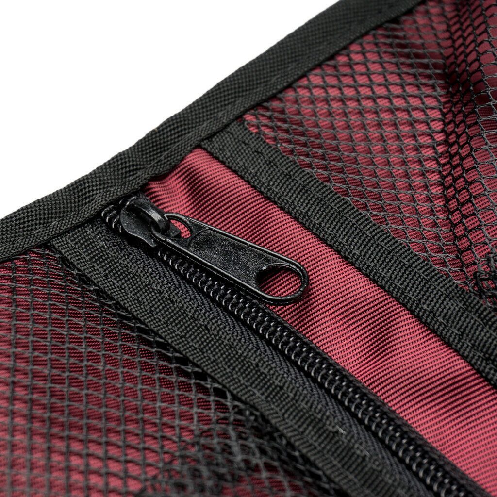 Rock Climbing Carabiner Storage Bag Hardware Buckle Holder Pouch Purple Red