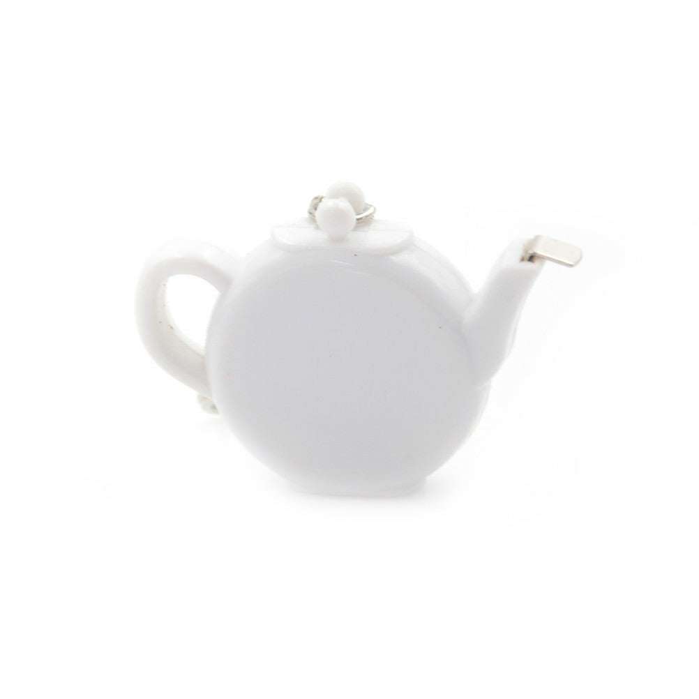 1PC Mini Portable Teapot Retractable Measuring Ruler Tape Key Chain 1m .l8