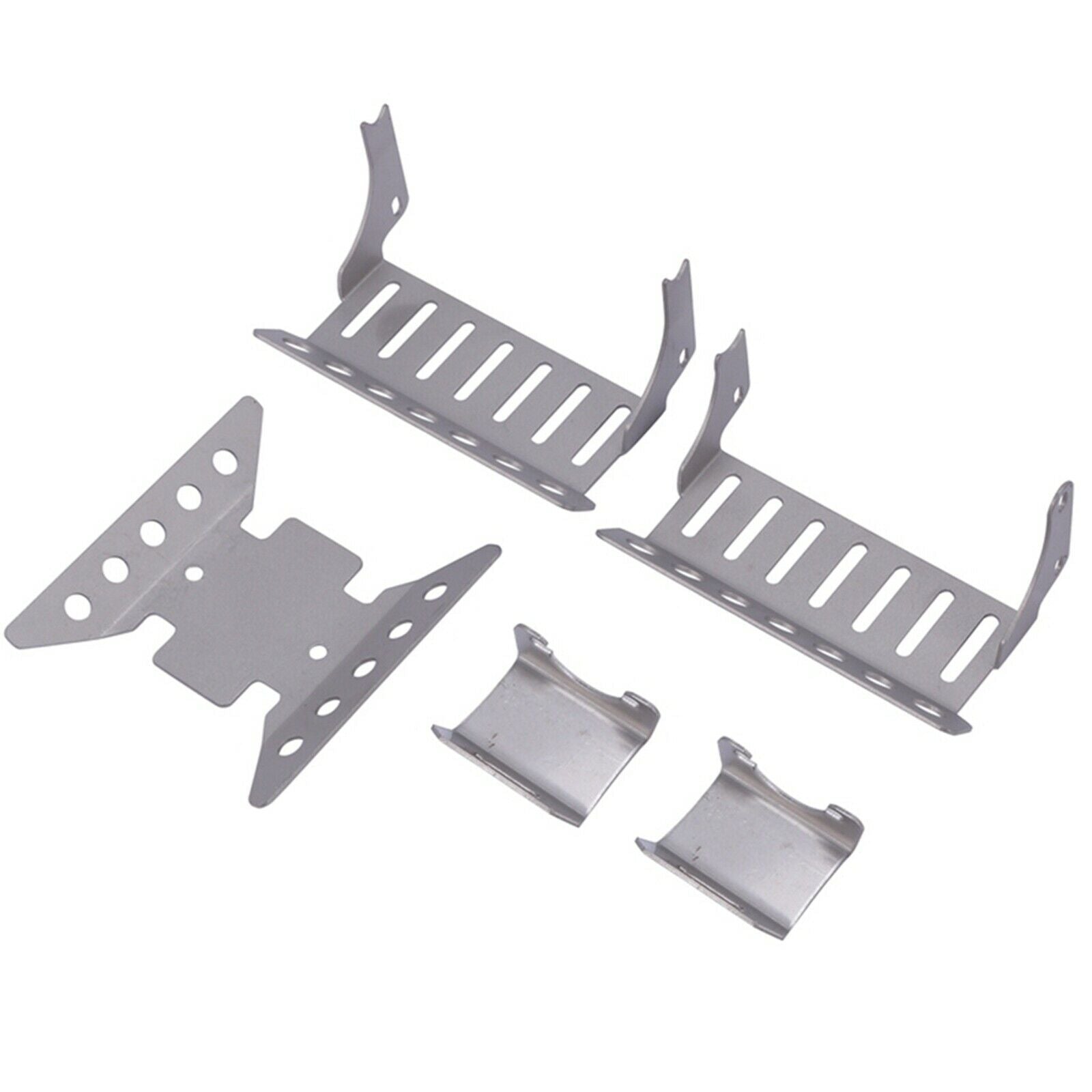 1:10 Metal Axle Guard Plate Skid Plate Set RC Chassis Armor Spare Parts Update